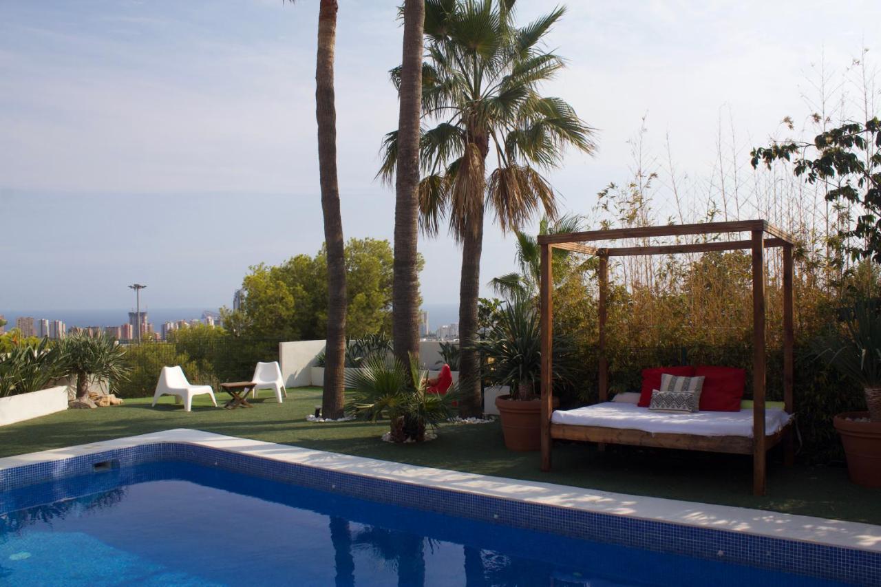 Villa exclusiva con espectaculares vistas al Mediterráneo Cala de Finestrat Exterior foto