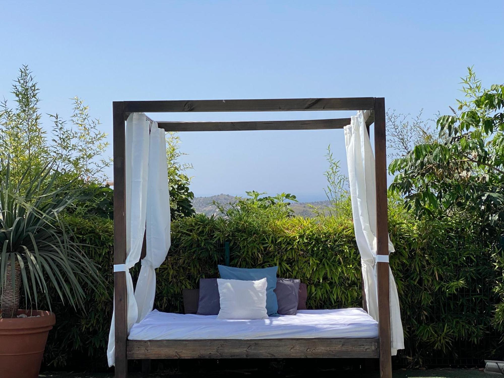 Villa exclusiva con espectaculares vistas al Mediterráneo Cala de Finestrat Exterior foto